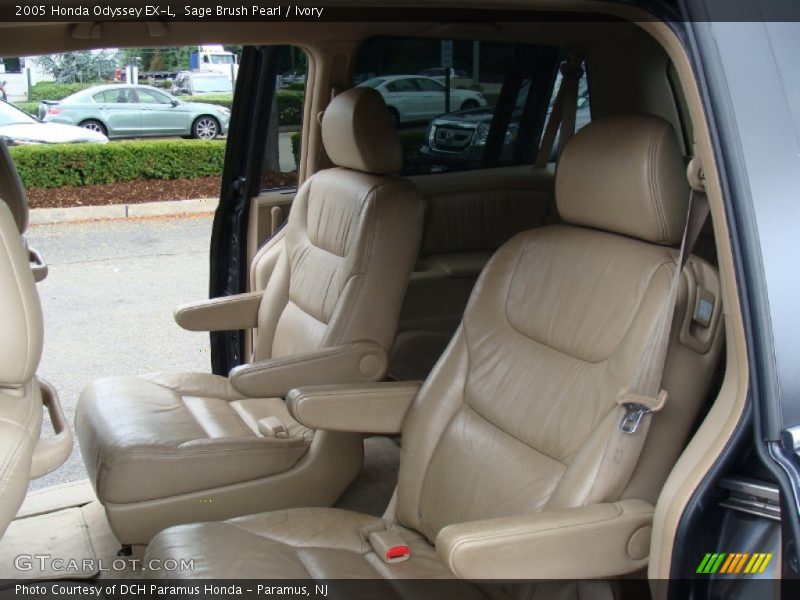 Sage Brush Pearl / Ivory 2005 Honda Odyssey EX-L