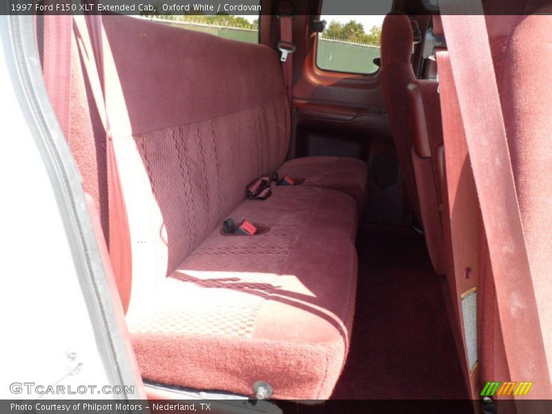  1997 F150 XLT Extended Cab Cordovan Interior