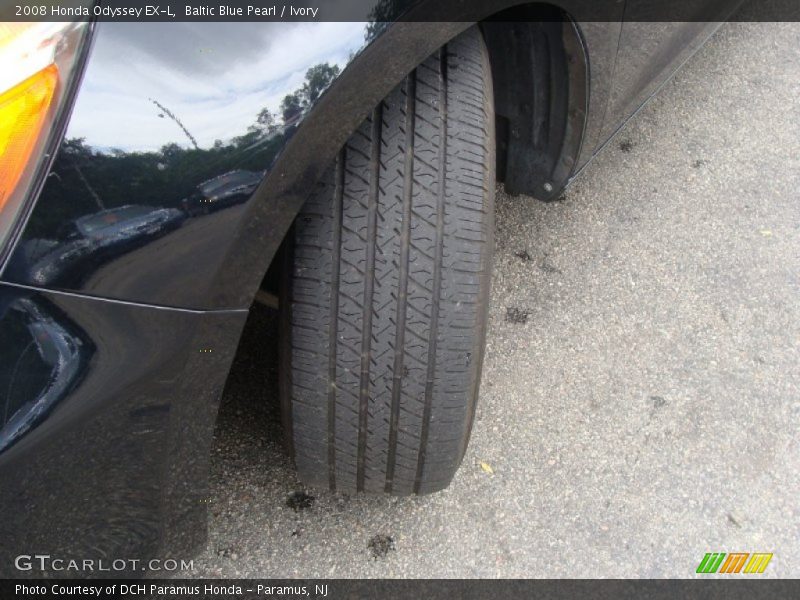 Baltic Blue Pearl / Ivory 2008 Honda Odyssey EX-L