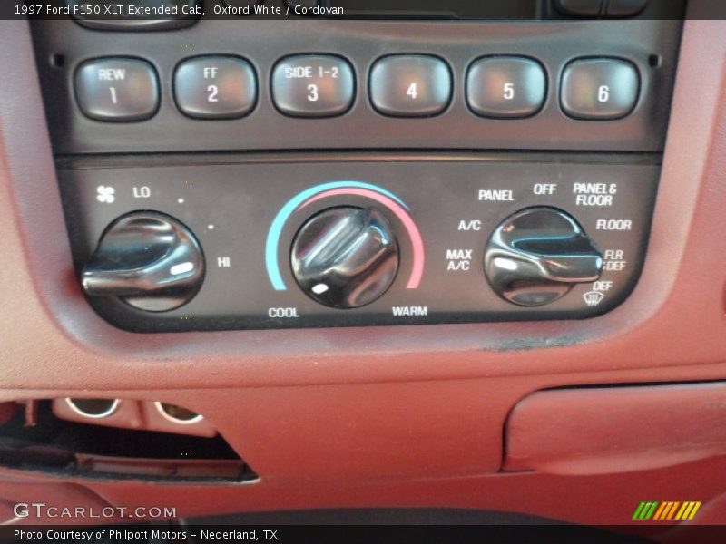 Controls of 1997 F150 XLT Extended Cab