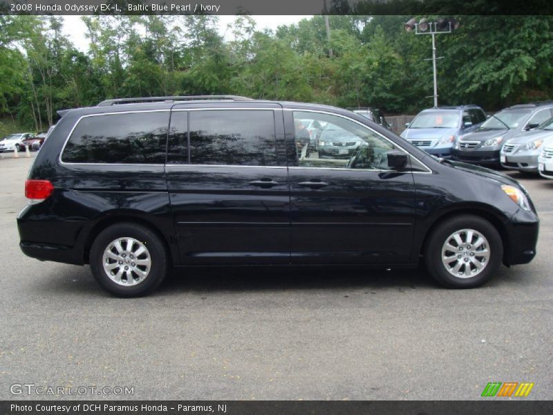 Baltic Blue Pearl / Ivory 2008 Honda Odyssey EX-L