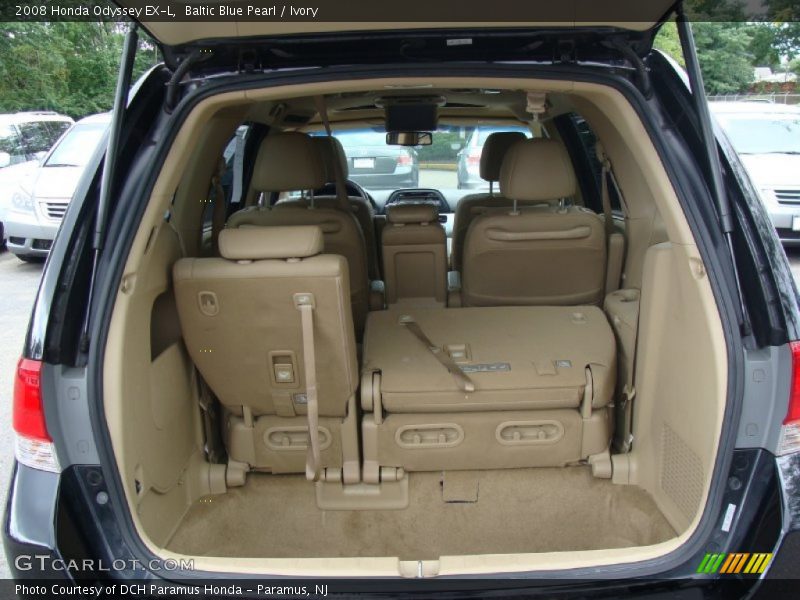 Baltic Blue Pearl / Ivory 2008 Honda Odyssey EX-L