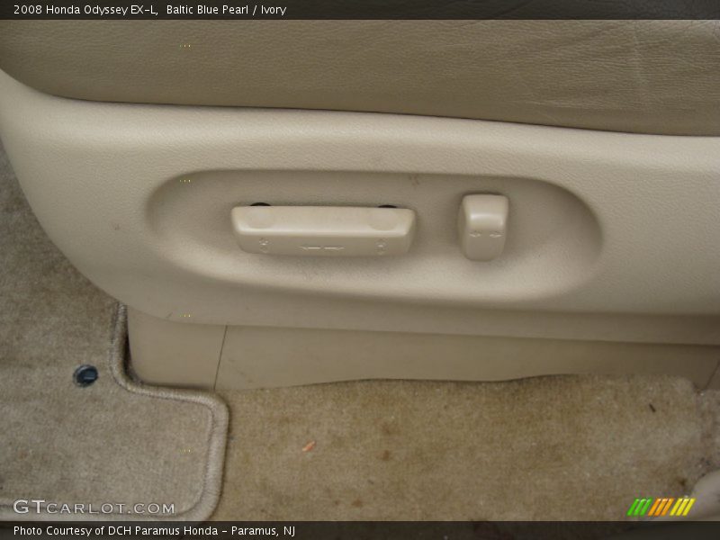 Baltic Blue Pearl / Ivory 2008 Honda Odyssey EX-L