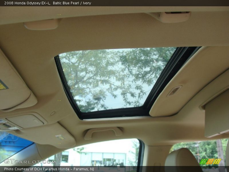 Baltic Blue Pearl / Ivory 2008 Honda Odyssey EX-L