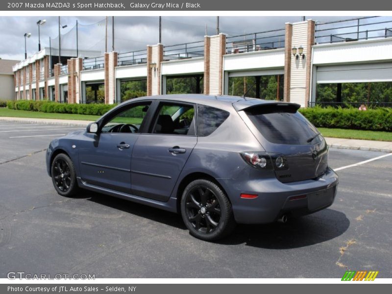 Galaxy Gray Mica / Black 2007 Mazda MAZDA3 s Sport Hatchback