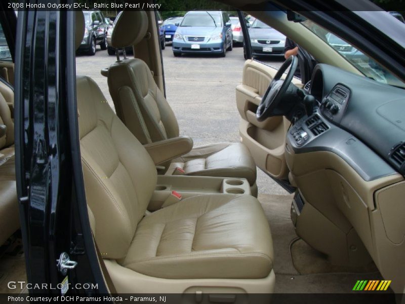 Baltic Blue Pearl / Ivory 2008 Honda Odyssey EX-L