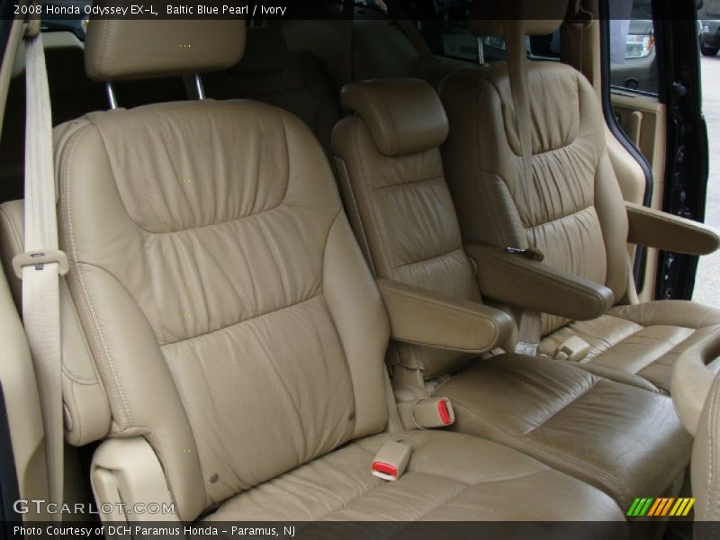 Baltic Blue Pearl / Ivory 2008 Honda Odyssey EX-L