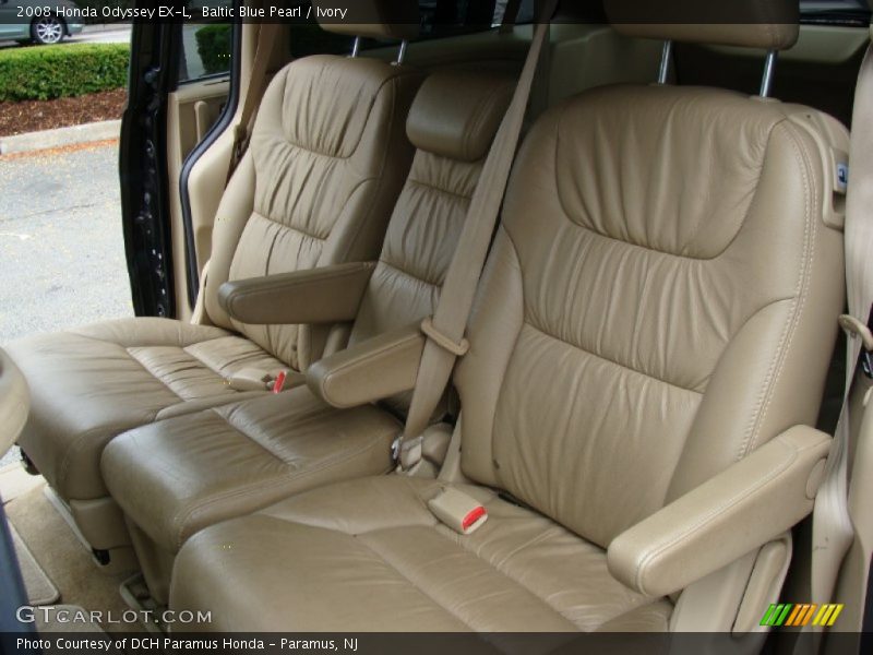Baltic Blue Pearl / Ivory 2008 Honda Odyssey EX-L