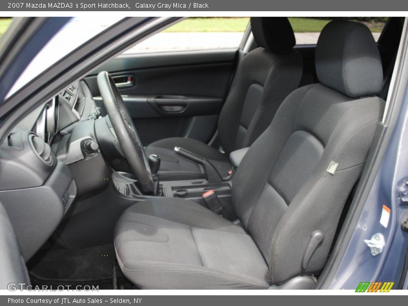  2007 MAZDA3 s Sport Hatchback Black Interior