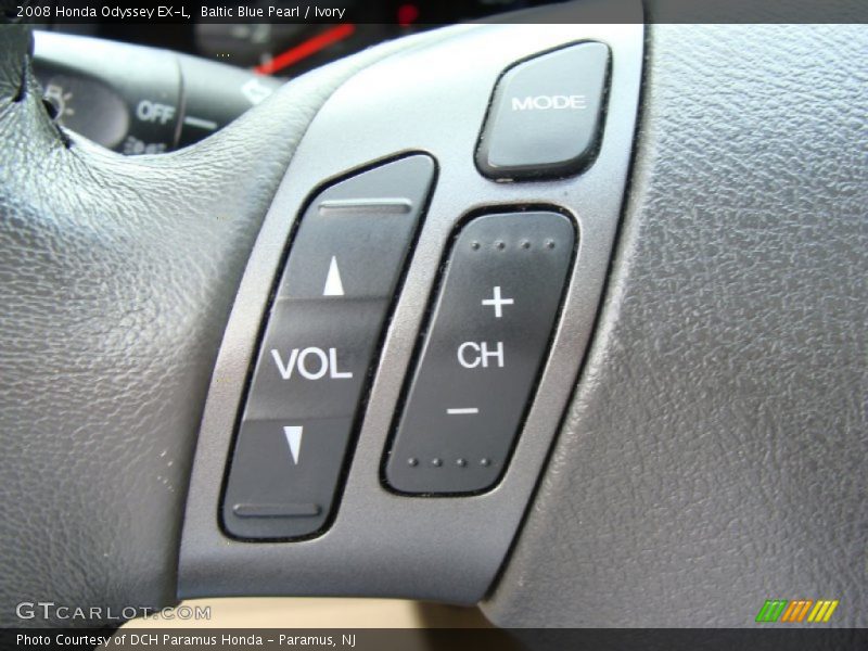 Baltic Blue Pearl / Ivory 2008 Honda Odyssey EX-L