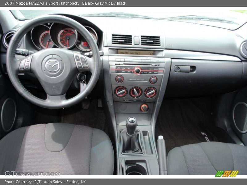  2007 MAZDA3 s Sport Hatchback Black Interior