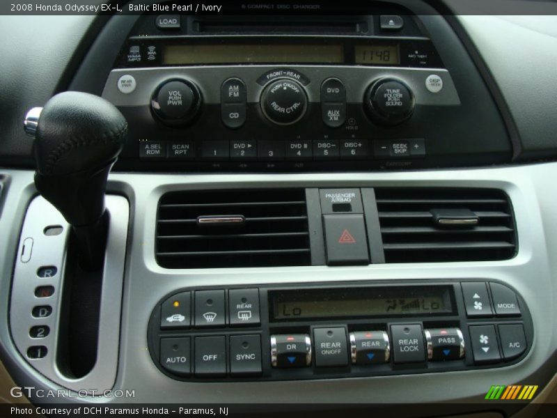 Baltic Blue Pearl / Ivory 2008 Honda Odyssey EX-L