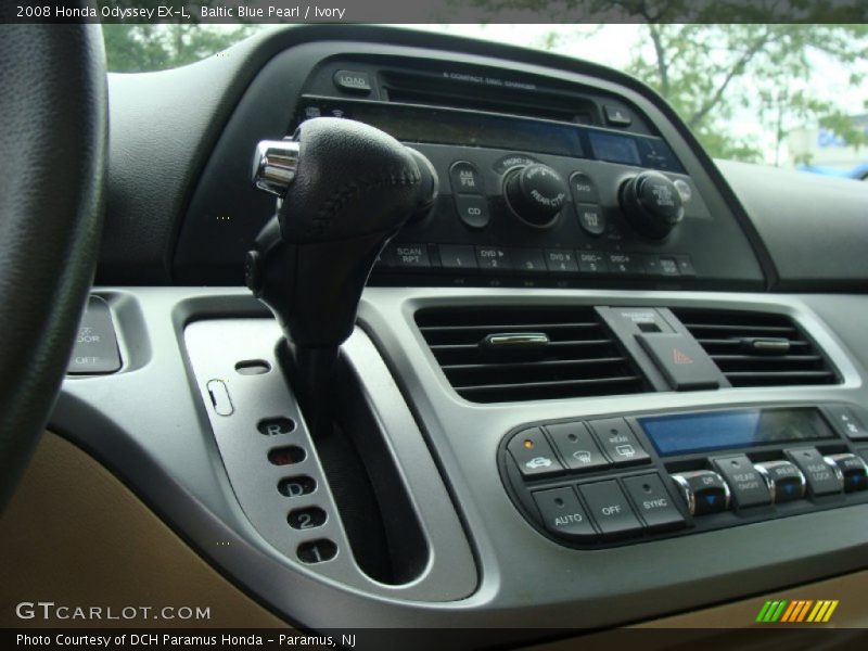 Baltic Blue Pearl / Ivory 2008 Honda Odyssey EX-L