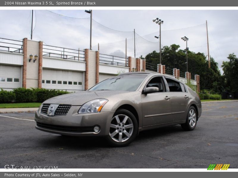 Spirited Bronze / Black 2004 Nissan Maxima 3.5 SL