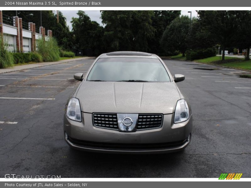 Spirited Bronze / Black 2004 Nissan Maxima 3.5 SL