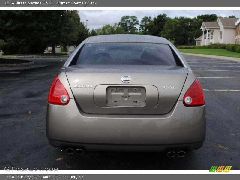 Spirited Bronze / Black 2004 Nissan Maxima 3.5 SL