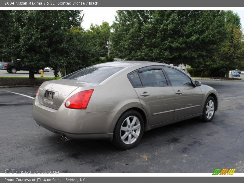Spirited Bronze / Black 2004 Nissan Maxima 3.5 SL