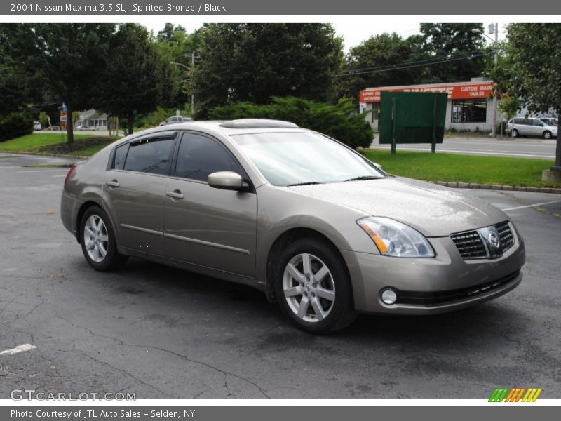 Spirited Bronze / Black 2004 Nissan Maxima 3.5 SL