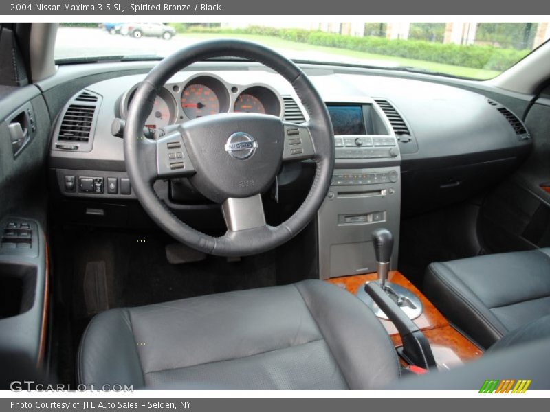 Spirited Bronze / Black 2004 Nissan Maxima 3.5 SL