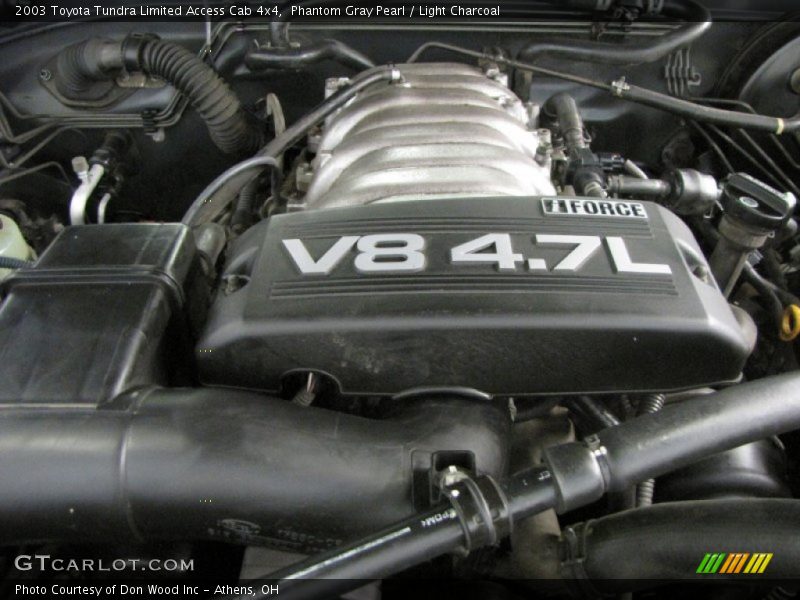  2003 Tundra Limited Access Cab 4x4 Engine - 4.7 Liter DOHC 32-Valve V8