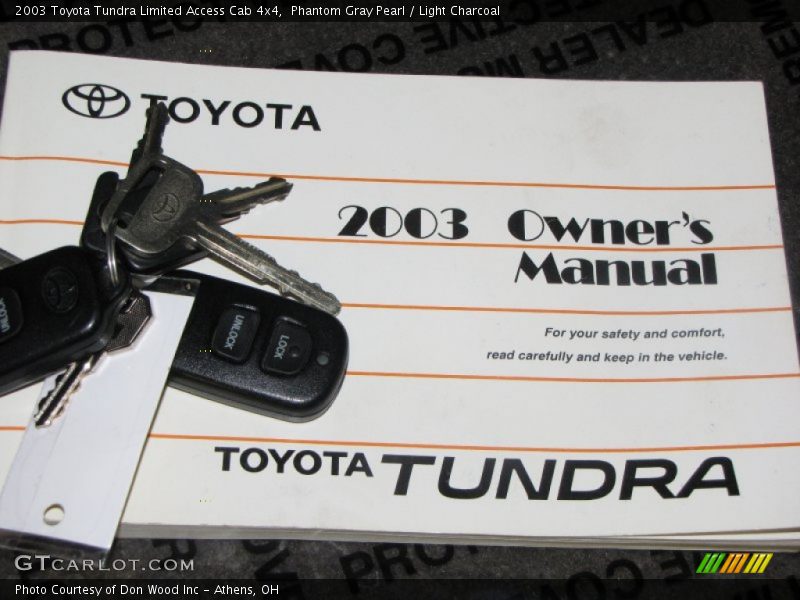 Phantom Gray Pearl / Light Charcoal 2003 Toyota Tundra Limited Access Cab 4x4