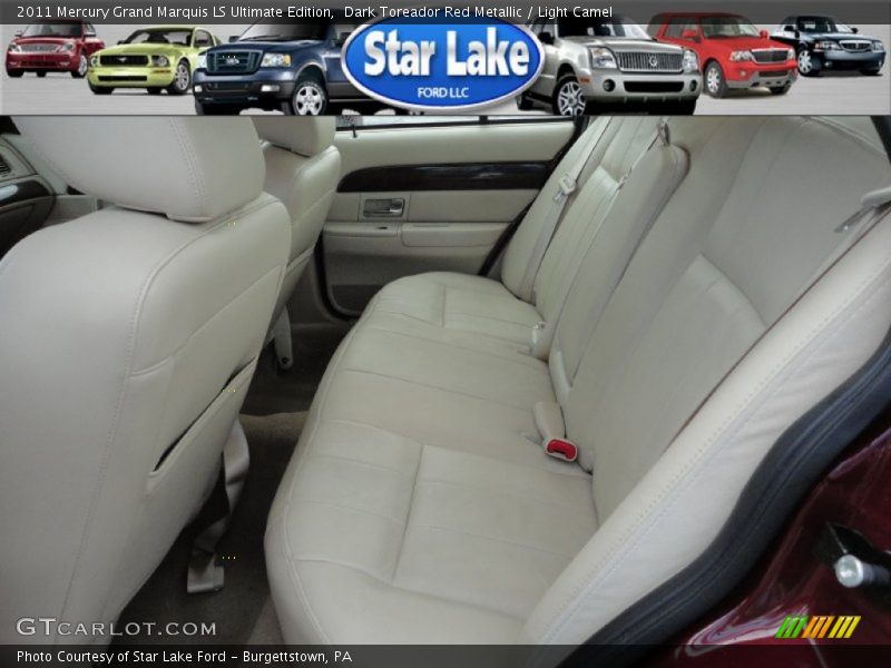 Dark Toreador Red Metallic / Light Camel 2011 Mercury Grand Marquis LS Ultimate Edition