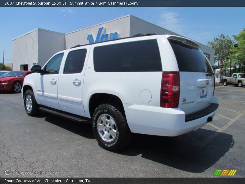 Summit White / Light Cashmere/Ebony 2007 Chevrolet Suburban 1500 LT