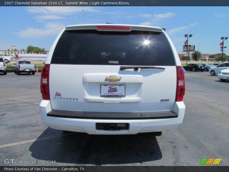 Summit White / Light Cashmere/Ebony 2007 Chevrolet Suburban 1500 LT