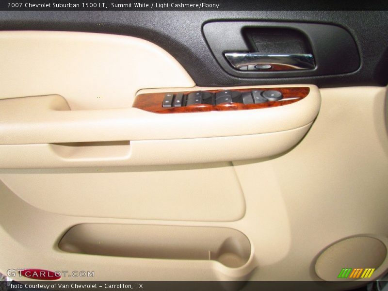 Summit White / Light Cashmere/Ebony 2007 Chevrolet Suburban 1500 LT