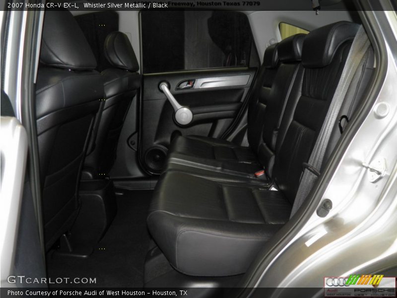 Whistler Silver Metallic / Black 2007 Honda CR-V EX-L
