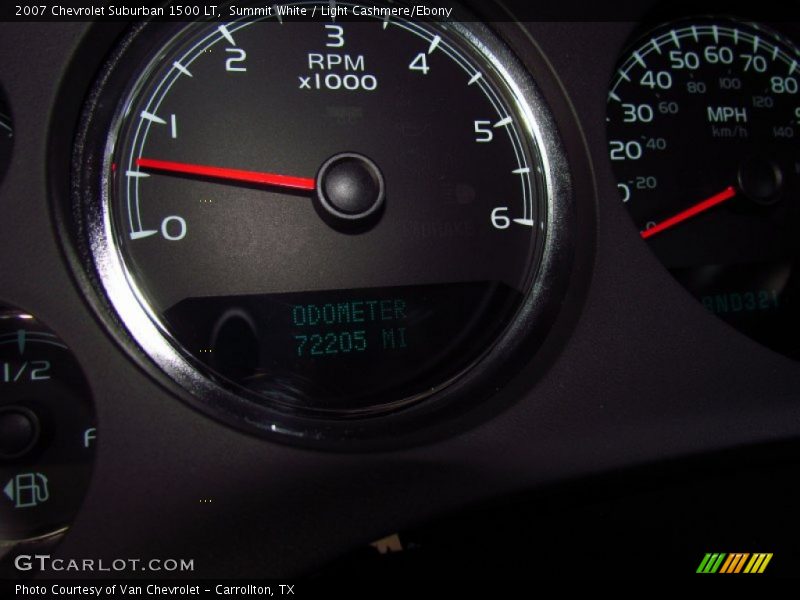 Summit White / Light Cashmere/Ebony 2007 Chevrolet Suburban 1500 LT