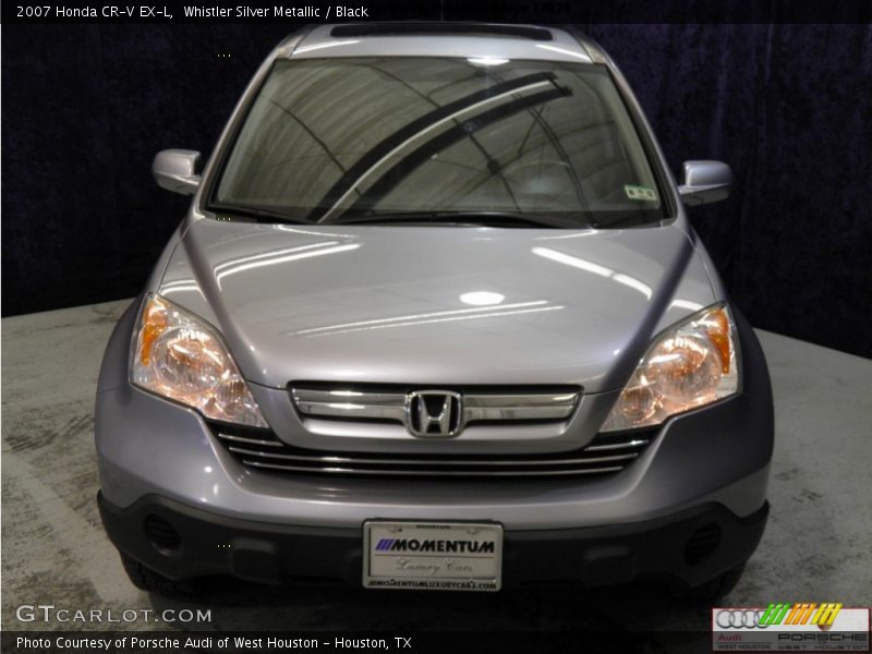 Whistler Silver Metallic / Black 2007 Honda CR-V EX-L