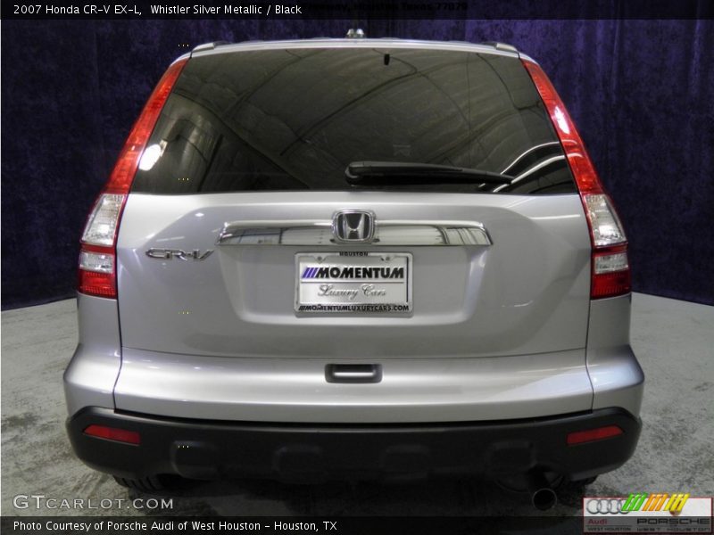 Whistler Silver Metallic / Black 2007 Honda CR-V EX-L