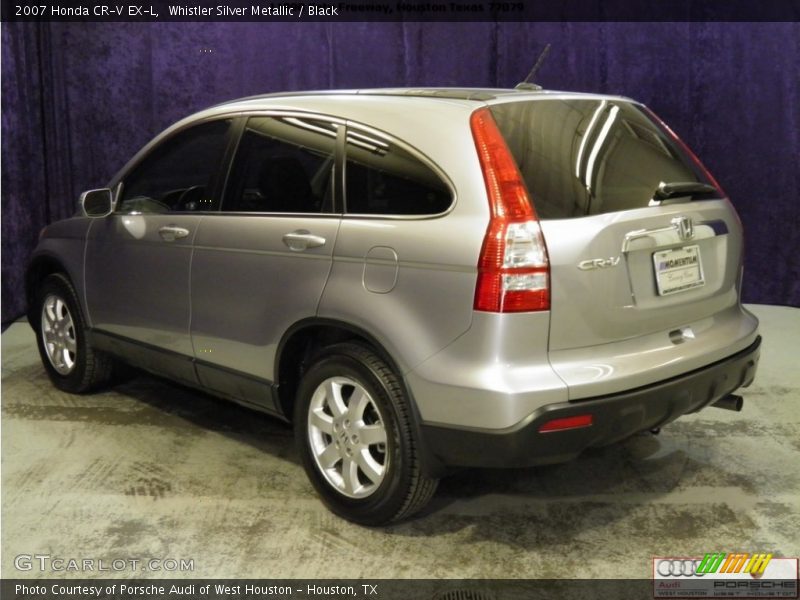 Whistler Silver Metallic / Black 2007 Honda CR-V EX-L