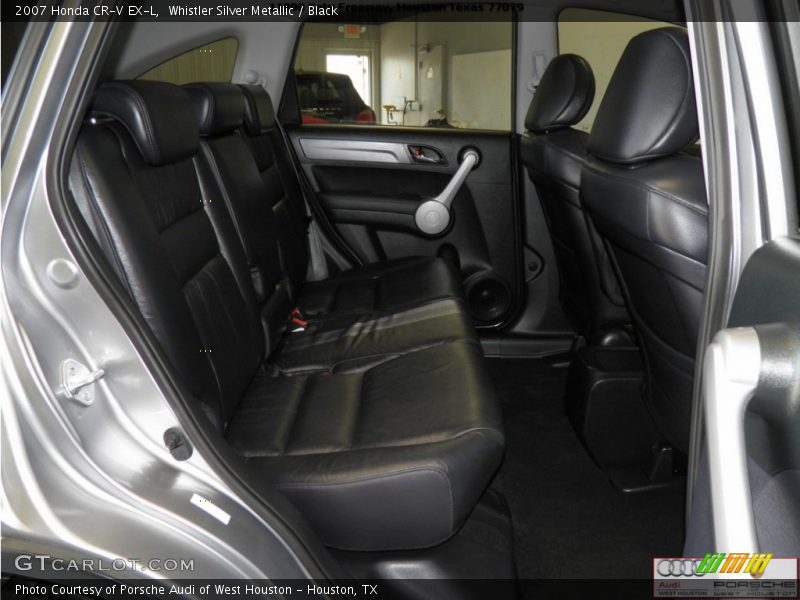 Whistler Silver Metallic / Black 2007 Honda CR-V EX-L