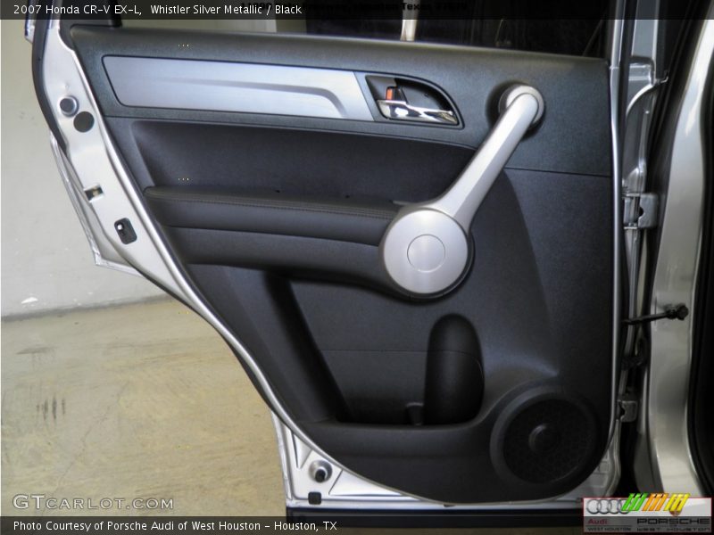 Whistler Silver Metallic / Black 2007 Honda CR-V EX-L