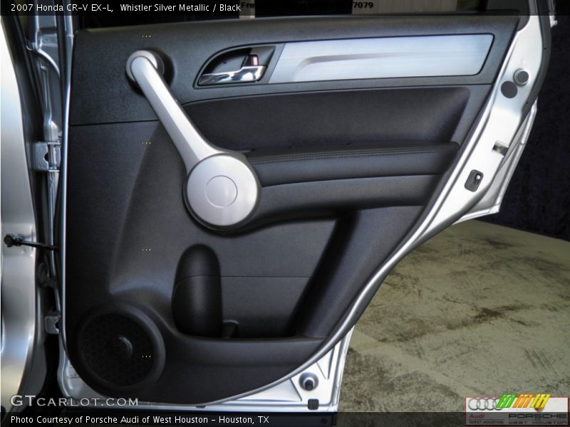 Whistler Silver Metallic / Black 2007 Honda CR-V EX-L