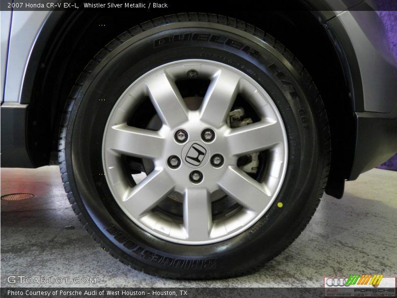 Whistler Silver Metallic / Black 2007 Honda CR-V EX-L