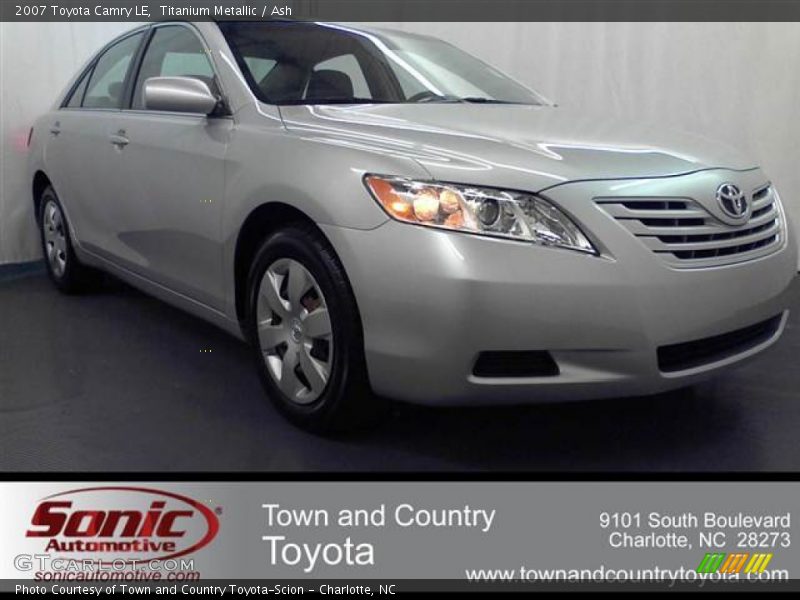Titanium Metallic / Ash 2007 Toyota Camry LE