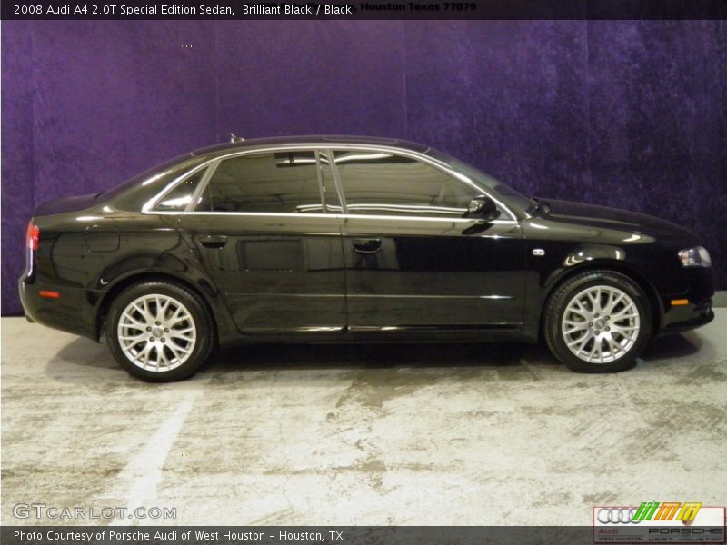 Brilliant Black / Black 2008 Audi A4 2.0T Special Edition Sedan