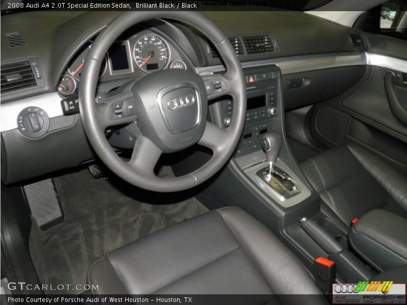 Brilliant Black / Black 2008 Audi A4 2.0T Special Edition Sedan