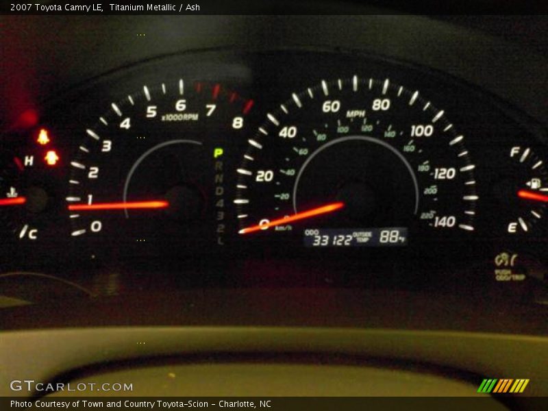 Titanium Metallic / Ash 2007 Toyota Camry LE