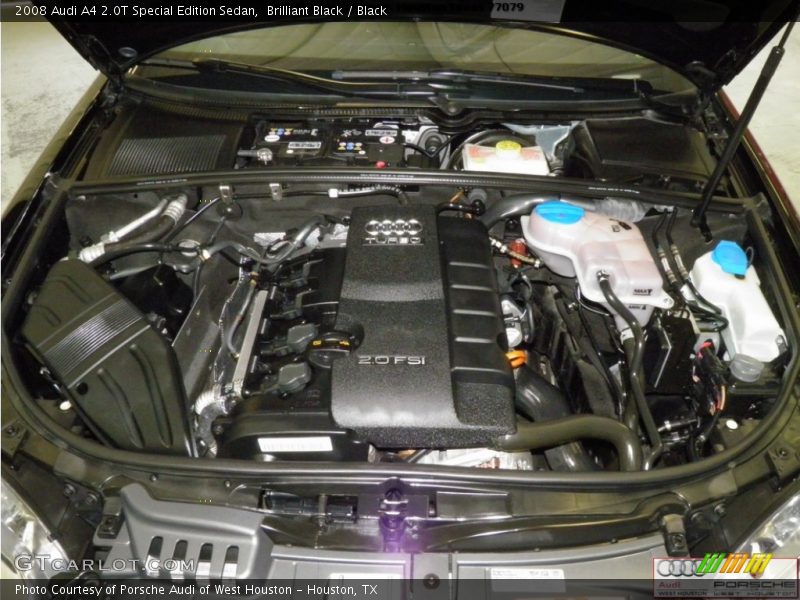 Brilliant Black / Black 2008 Audi A4 2.0T Special Edition Sedan