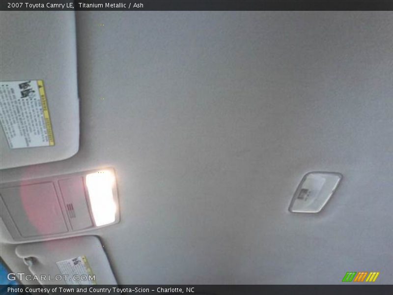 Titanium Metallic / Ash 2007 Toyota Camry LE
