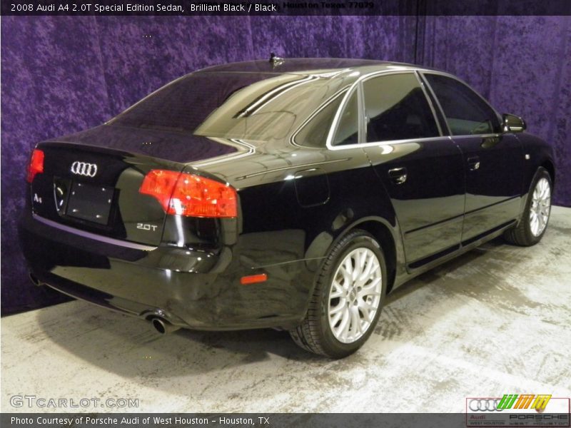 Brilliant Black / Black 2008 Audi A4 2.0T Special Edition Sedan