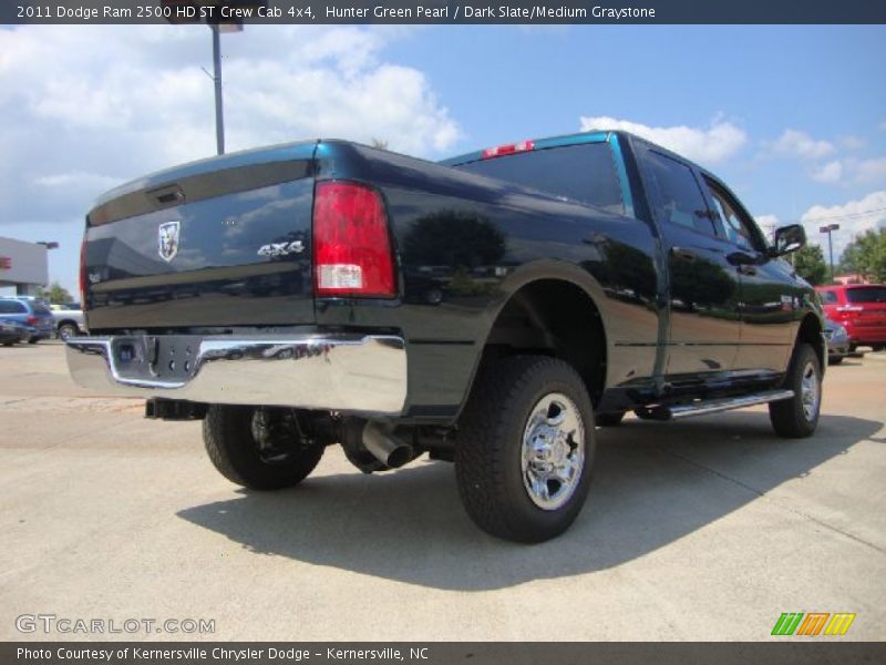 Hunter Green Pearl / Dark Slate/Medium Graystone 2011 Dodge Ram 2500 HD ST Crew Cab 4x4