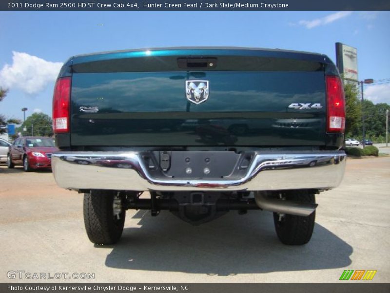 Hunter Green Pearl / Dark Slate/Medium Graystone 2011 Dodge Ram 2500 HD ST Crew Cab 4x4
