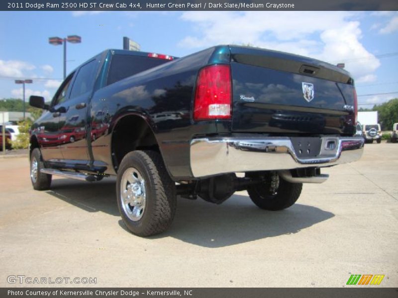 Hunter Green Pearl / Dark Slate/Medium Graystone 2011 Dodge Ram 2500 HD ST Crew Cab 4x4
