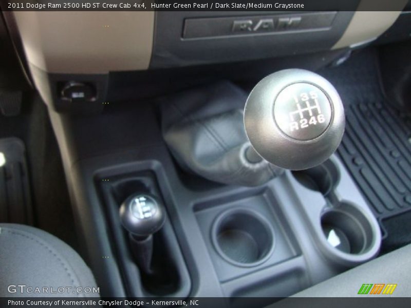 Hunter Green Pearl / Dark Slate/Medium Graystone 2011 Dodge Ram 2500 HD ST Crew Cab 4x4