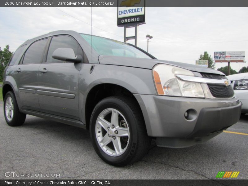 Dark Silver Metallic / Light Gray 2006 Chevrolet Equinox LT